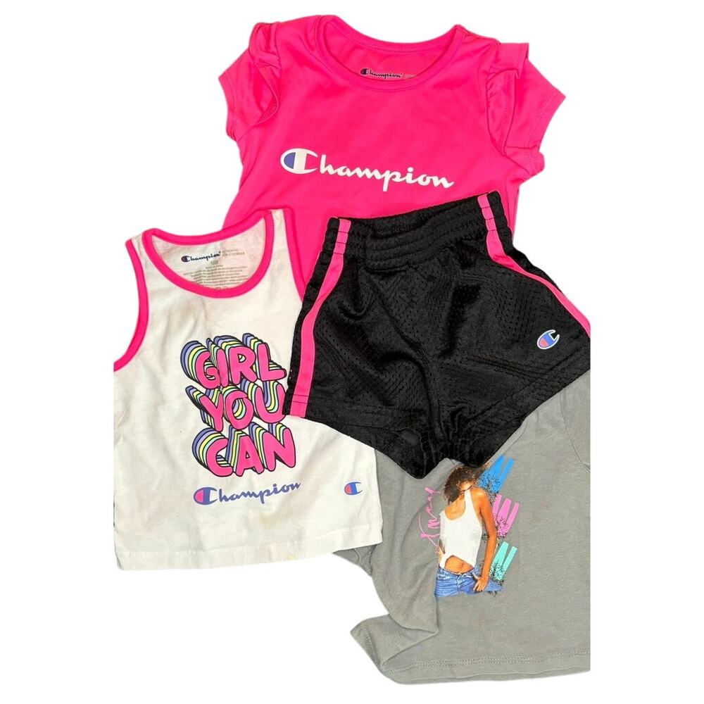 CHAMPION + Whitney Houston 4-piece Mix & Match Bundle | 18 M Baby/Toddler Size